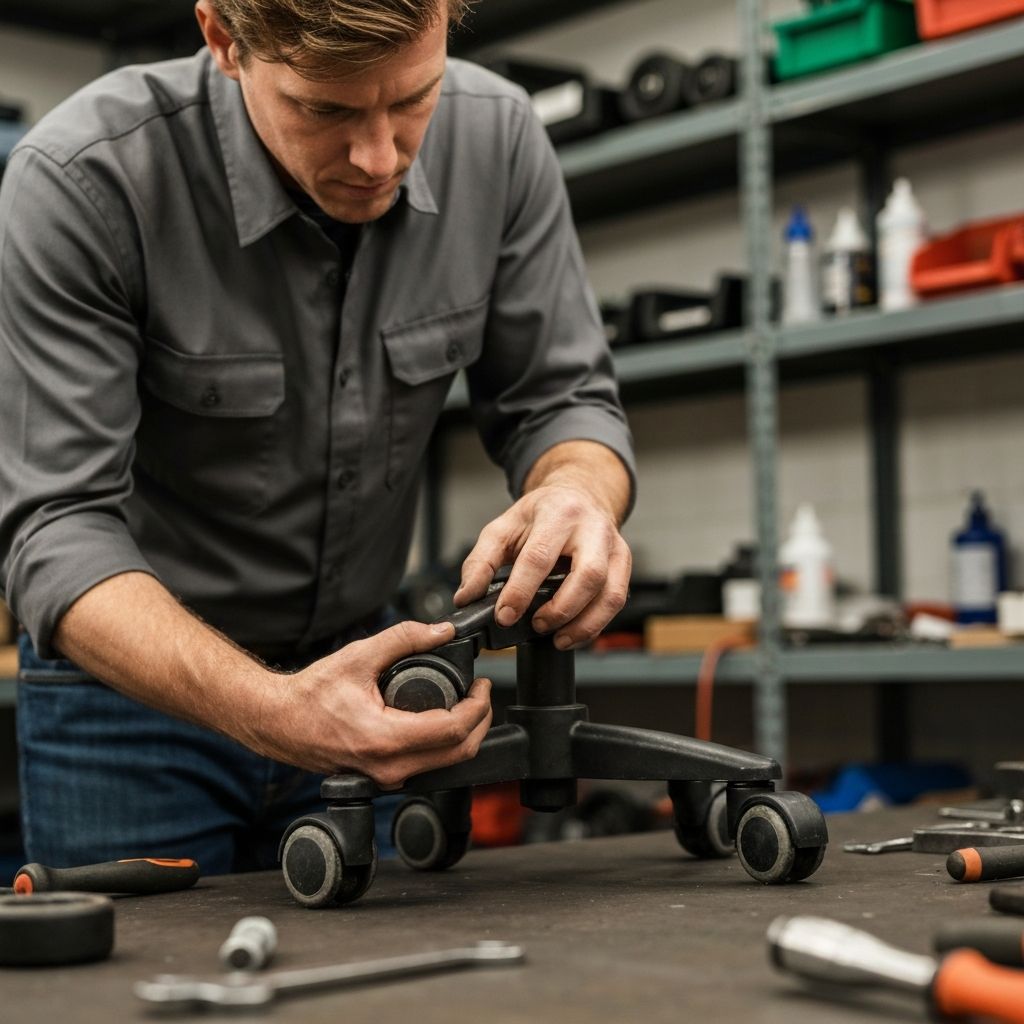 Office chair caster wheels replacement